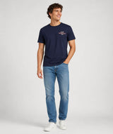 GANT Mens Graphic T-Shirt Evening Blue Navy Northern Ireland Belfast