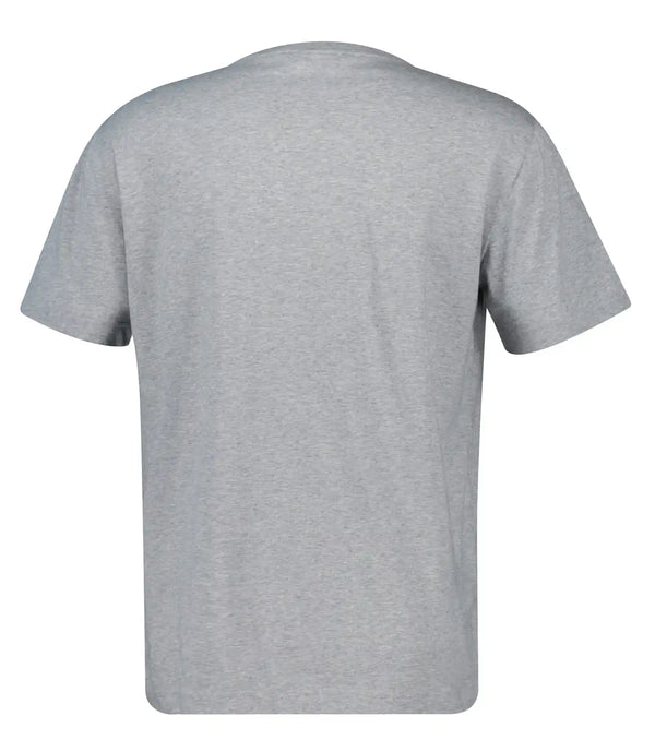 GANT Mens Graphic T-Shirt Grey Melange Northern Ireland Belfast