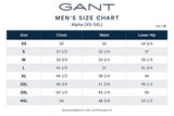 GANT Mens Heavy Rugger Blue Horizon Northern Ireland Belfast