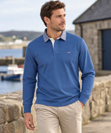 GANT Mens Heavy Rugger Blue Horizon Northern Ireland Belfast