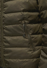 GANT Mens Light Down Puffer Jacket Dark Moss Green Northern Ireland