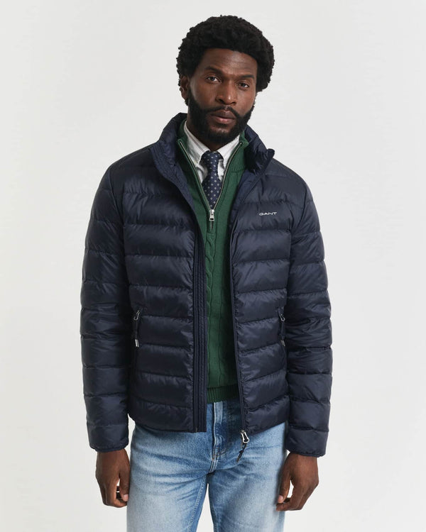 GANT Mens Light Down Puffer Jacket Navy Northern Ireland Belfast
