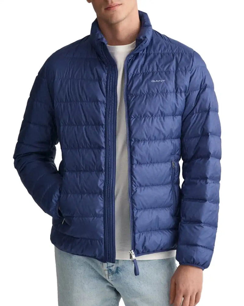 GANT Mens Light Down Puffer Jacket Sailor Blue Northern Ireland