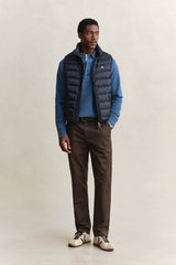GANT Mens Light Down Vest Gilet Evening Blue Northern Ireland Belfast