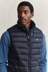 GANT Mens Light Down Vest Gilet Evening Blue Northern Ireland Belfast