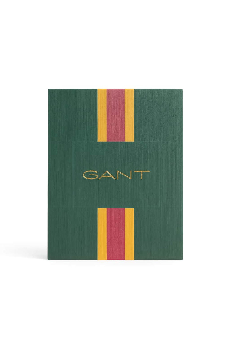 GANT Mens Multi Stripe Socks 2 Pack Gift Box Black Northern Ireland