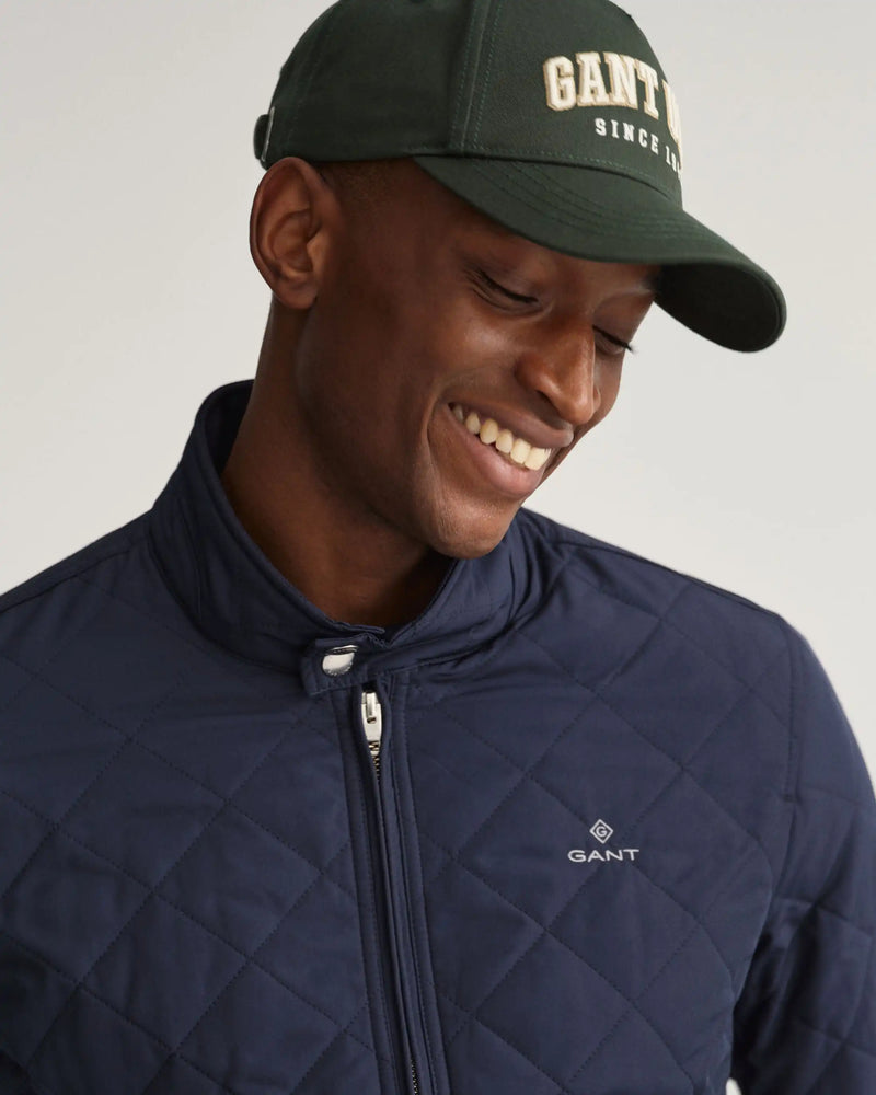 Mens quilted 2025 fleece jacket