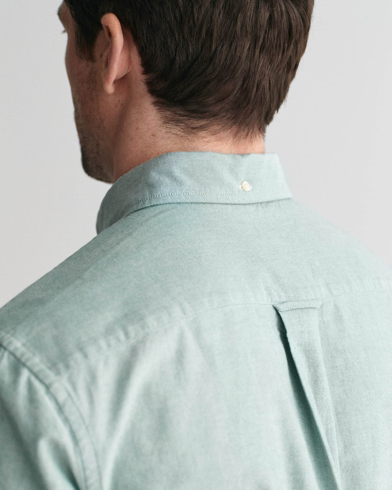 GANT Mens Regular Classic Oxford Shirt Forest Green Northern Ireland