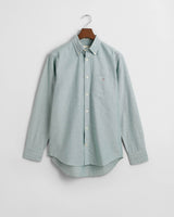 GANT Mens Regular Classic Oxford Shirt Forest Green Northern Ireland