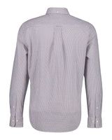 GANT Mens Regular Classic Poplin Micro Check Shirt Plumped Red