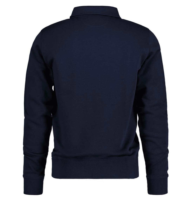 GANT Original Half Zip Sweatshirt Evening Blue