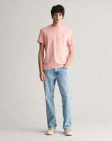 GANT Mens Regular Shield T - Shirt Bubblegum Pink Northern Ireland