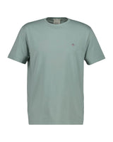 GANT Mens Regular Shield T-Shirt Ceramic Grey Northern Ireland Belfast