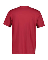 GANT Mens Regular Shield T-Shirt Muted Red Northern Ireland Belfast