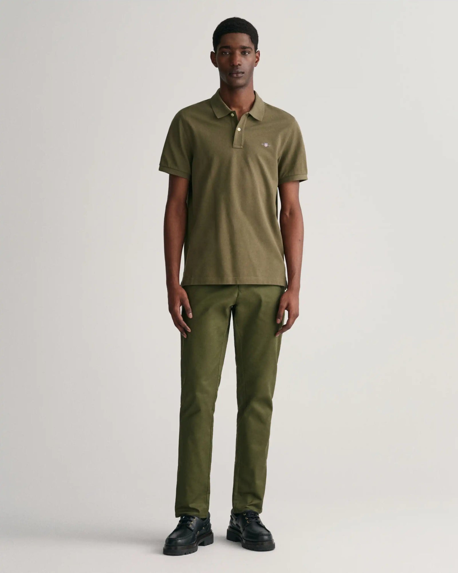 Green polo khaki pants best sale