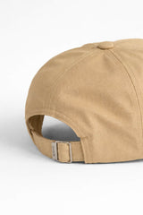 Gant Mens Shield Cotton Twill Baseball Cap Oat Beige Northern Ireland