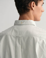 GANT Men’s Shirt Regular Oxford Banker Milky Matcha Northern