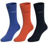 GANT Mens Soft Cotton Socks 3 Pack Rich Blue Northern Ireland Belfast