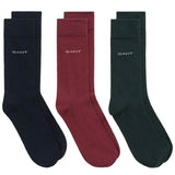 GANT Mens Soft Cotton Socks 3 Pack Tartan Green Northern Ireland