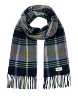 GANT Mens Wool Scarf Check Marine Northern Ireland Belfast
