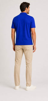 GANT Regular Contrast Pique Polo Shirt Crisp Blue Northern Ireland
