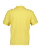 GANT Regular Shield SS Pique Polo Shirt Banana Yellow Northern