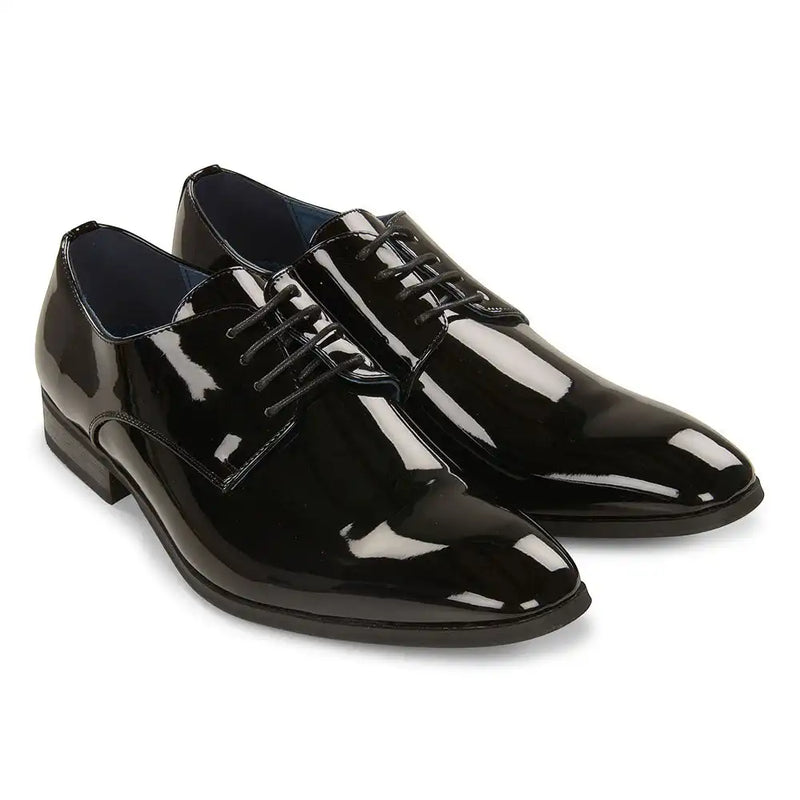 Goor Mens Patent Tuxedo Formal Shoes Black Ballynahinch Northern