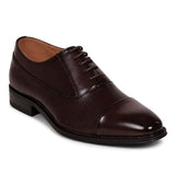 Goor Oxford Toe Cap Dress Shoes Dark Brown Northern Ireland Belfast