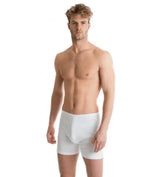 Guardian Men's Thermal Trunks Ribbed Thermal - White.