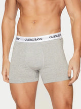 Guess Jeans Mens 2 Pack Boxer Briefs Black/Grey Northern Ireland