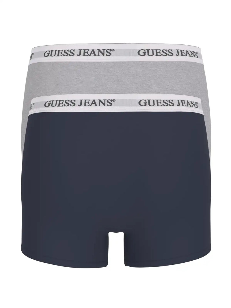 Guess Jeans Mens 2 Pack Boxer Briefs Navy/Grey Northern Ireland