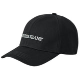 Guess Jeans Mens Embroidered Baseball Cap Black Northern Ireland