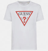 Guess CN SS Original Logo Tshirt White