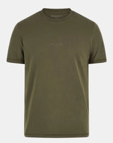 Guess Mens Eco Aidy Logo T-Shirt Olive Northern Ireland Belfast