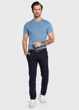 Guess Mens Eco Aidy Logo T-Shirt Partly Cloudy Blue Northern Ireland