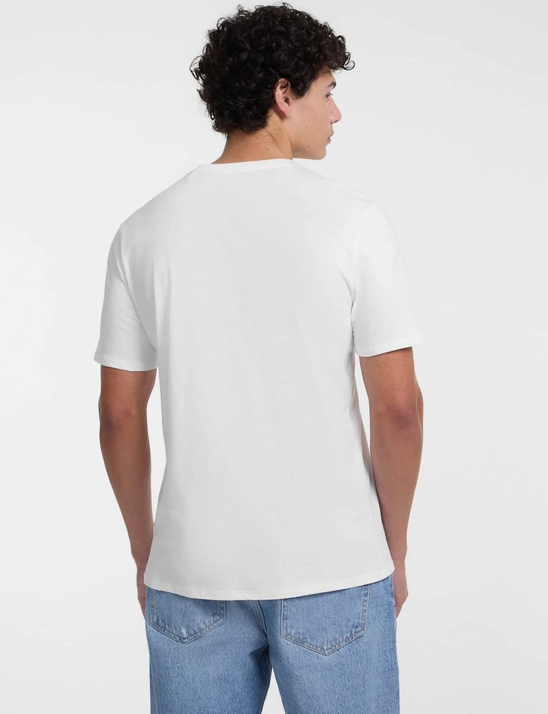 Guess Mens Embroidered Logo T-Shirt White Northern Ireland Belfast