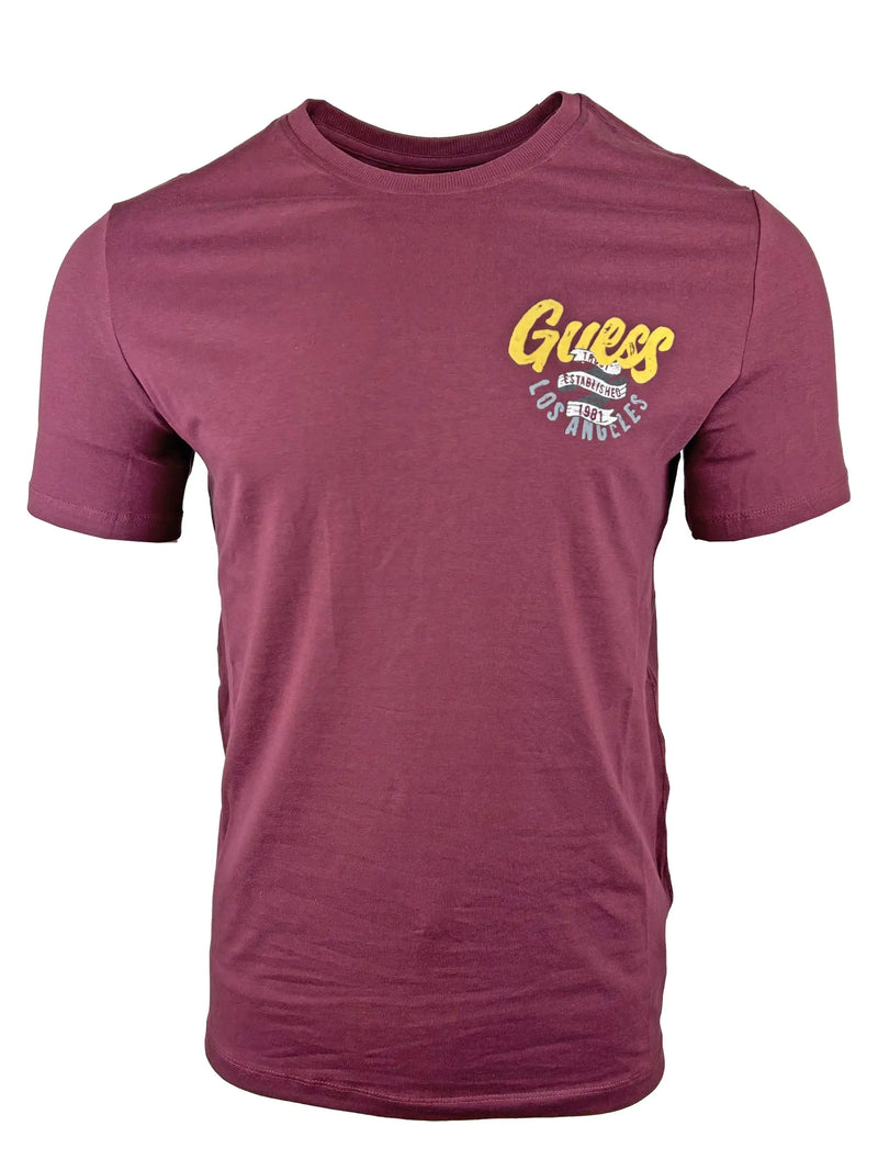 Maroon guess shirt shop