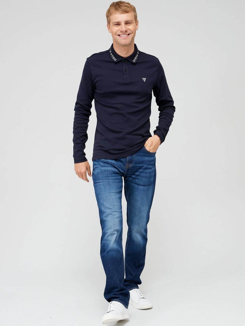 Guess Mens Jeans Angels Slim Fit Dark Wash Blue Ballynahinch Northern
