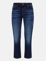 Guess Mens Jeans Angels Slim Fit Dark Wash Blue - Pants