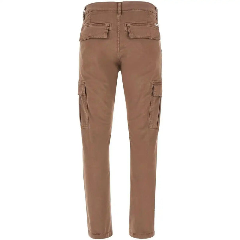 Guess Men’s Lonta Classic Cargo Pants Wallnut Shell Northern