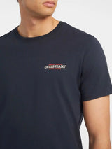 GUESS Mens Slim American Tradition T-Shirt Navy Northern Ireland