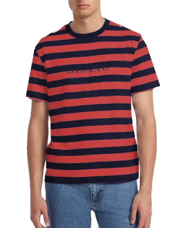 Guess fashion asap rocky red stripe