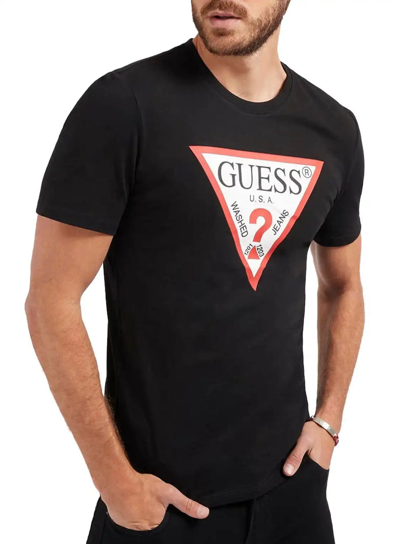 Black top guess tee