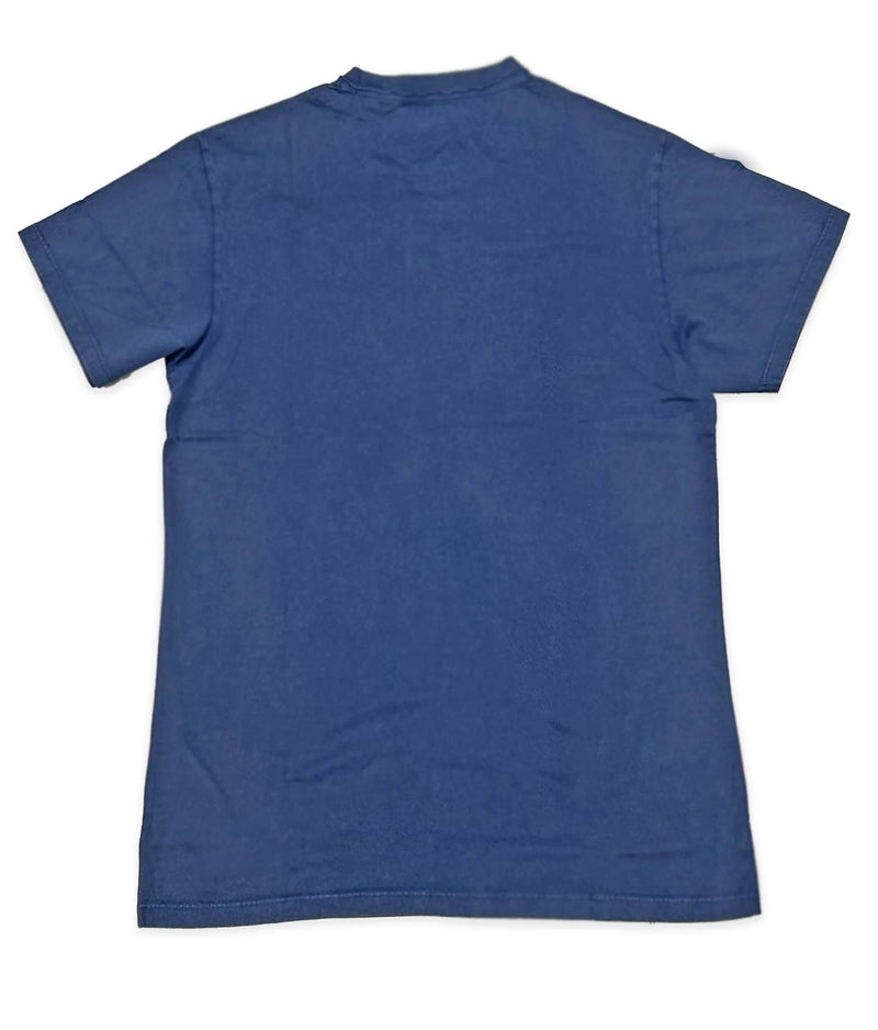 Guess Men’s West Coast Treated T-Shirt Mohave Stone Blue Northern