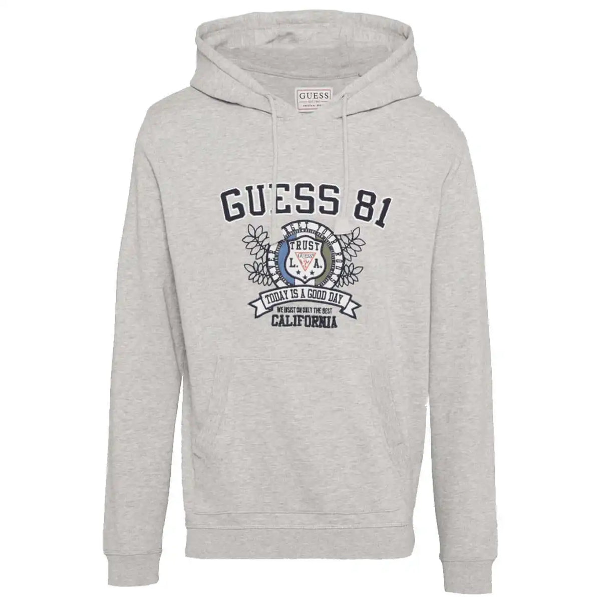 Guess Spencer Hoodie Fleece Grey