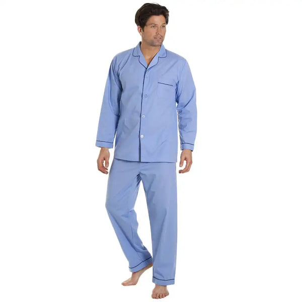 Haigman Men’s Pyjamas Set Sky Blue Ballynahinch Northern Ireland