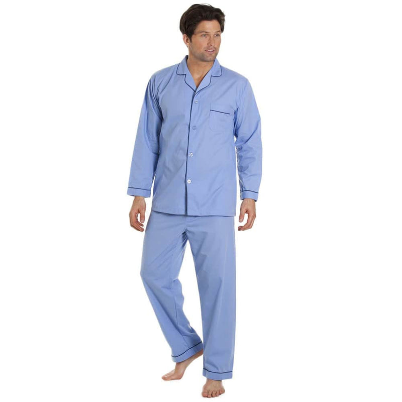Haigman Men’s Pyjamas Set Sky Blue Ballynahinch Northern Ireland