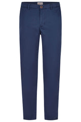 Hattric Mens Harvey Slim Chino Trousers Navy Northern Ireland Belfast