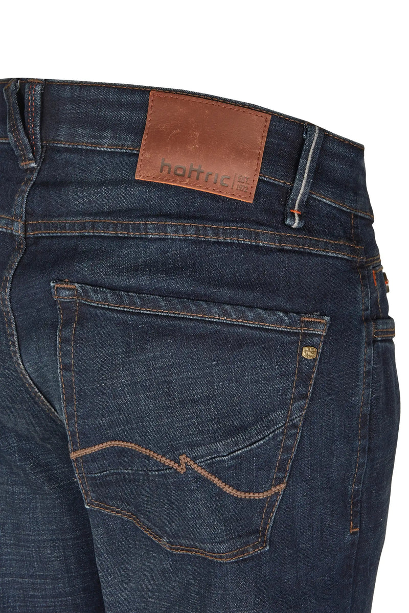 Hattric Mens Jeans Harris Slim Leg Dark Blue Northern Ireland Belfast