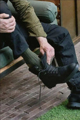 HJ Hall Commando Outdoor Woolrich Socks Khaki - 6-11 - Socks